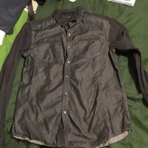 Guess long sleeve button down shirt